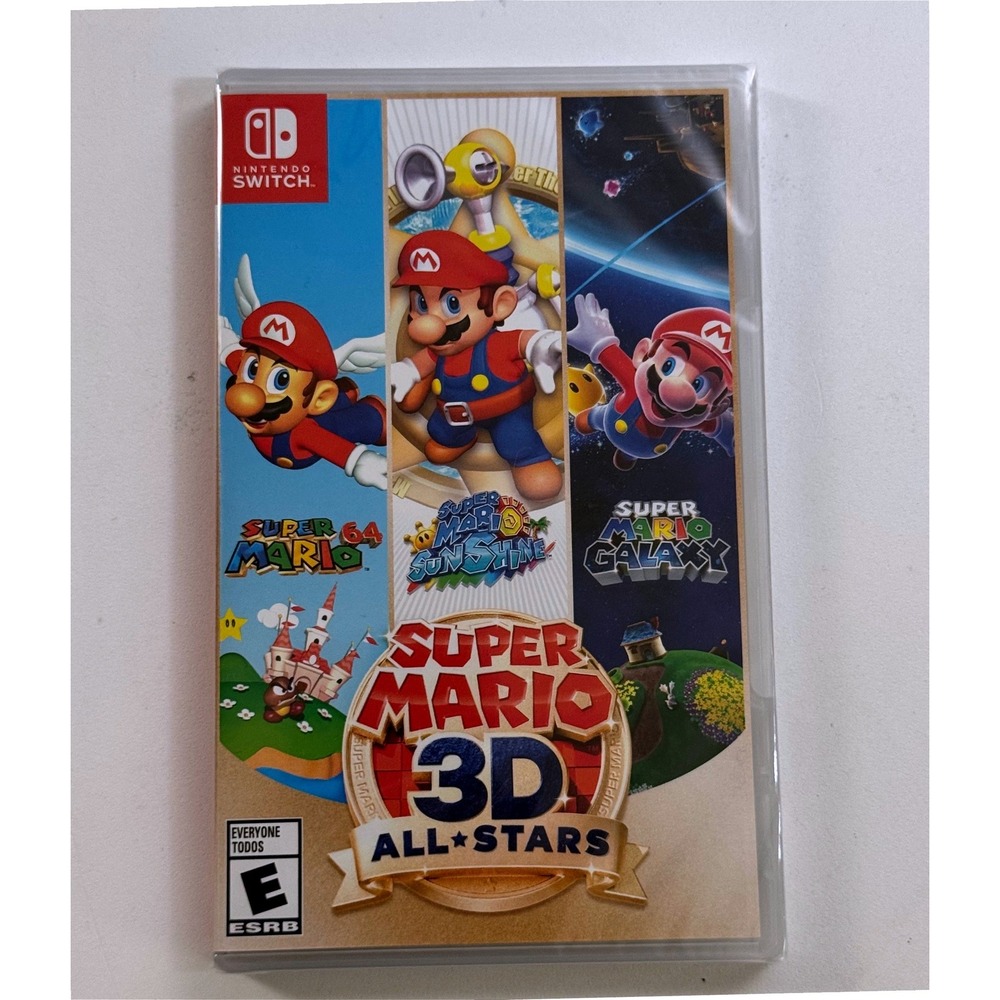 Super Mario 3D All Stars Nintendo Switch Brand New Factory Sealed USA